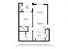 Vinewood_1 Bedroom Floor Plan